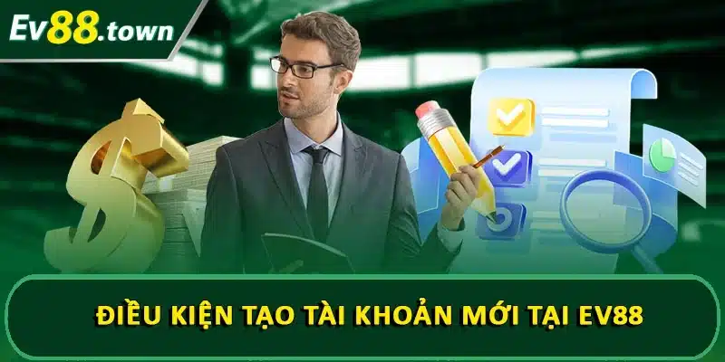 Điều kiện tạo tài khoản mới tại EV88